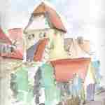 Stadtmauer bei Sommerhausen - KB