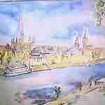 Blick auf Würzburg - 14KB